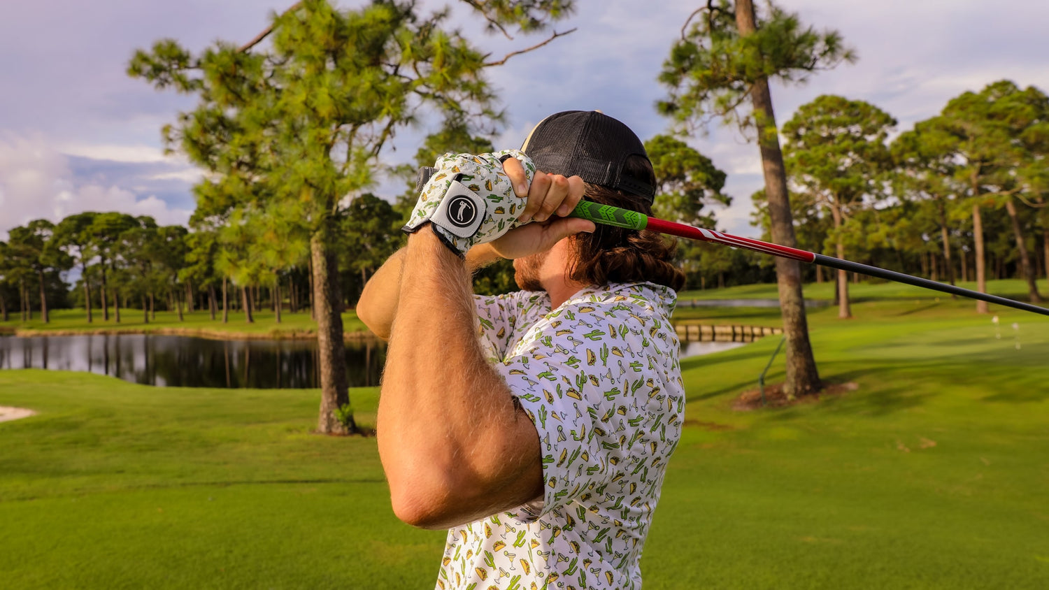 Cowabunga Golf - Tee Off In Style -Tacos and Tequila Golf Glove and Polo